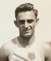 George Simpson at the track, circa 1930